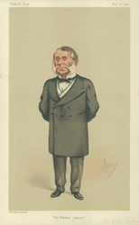 Sir Edward William Watkin, The Railway Interest, 6 novembre 1875, caricatura di Vanity Fair
