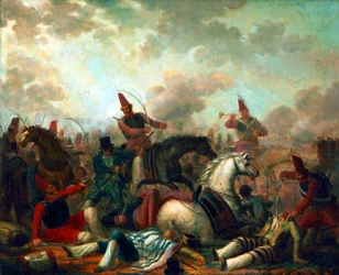 Il combattimento della cavalleria nell