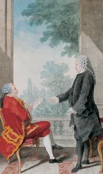 Monsieur de Montule e Monsieur Le President d
