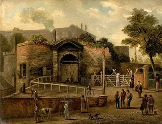 Vista del Castello Gateway, Nottingham