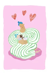 Dolce abbraccio mamma-bambino