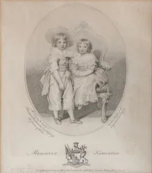 Ritratto del conte Mikhail Semyonovich Vorontsov 1782-1856 e della contessa Ekaterina Semyonovna Vorontsova