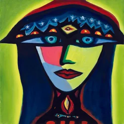 Isabella, La zingara polacca, 2007 (olio su tela)