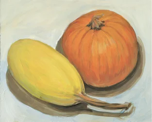 Zucca e zucca spaghetti