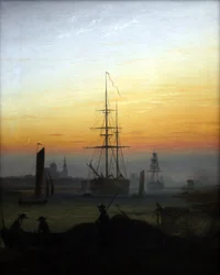 Tedesco: Der Greifswalder Hafen Il porto di Greifswald