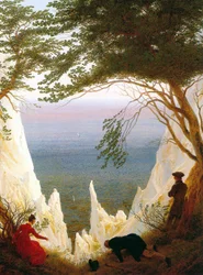 Tedesco: Kreidefelsen auf Rügen Scogliere di gesso a Ruegen
