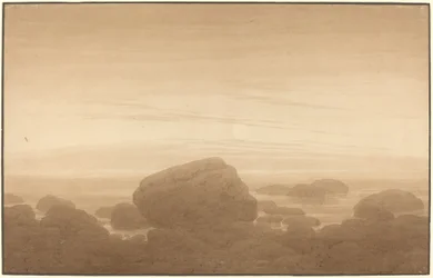 Alba su una Spiaggia Deserta
