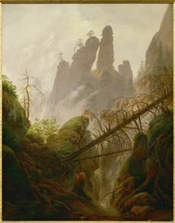 Paesaggio roccioso nell