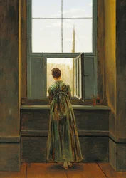 Donna alla finestra, 1822