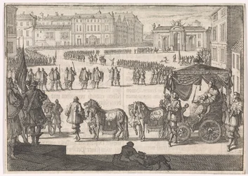 Incoronazione di Cristina, regina di Svezia a Stoccolma, 1650