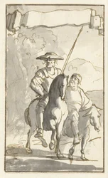 Frontespizio di Don Chisciotte (serie Histoire de l