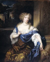 Ritratto di Helena Ctaharina de Witte (1661-95), moglie di Iman Mogge, signore di Haamstede