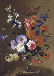 Natura morta di fiori in un vaso, 1668