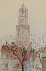 Torre della Cattedrale di Utrecht, Olanda, 1898
