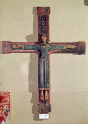 Maestà di La Llagonne, legno policromo