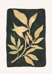 Fogliame botanico scuro