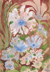 Fiori delicati ad acquerello