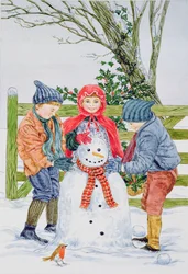 Costruire un pupazzo di neve