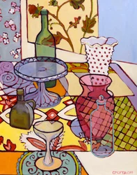 Sagome nel tempo, 2024 (olio)