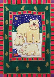 Orso polare e cuccioli