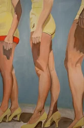 Gambe, 2007 (olio su tela)