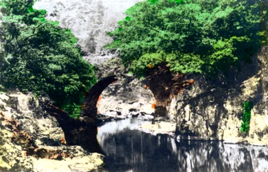 Ponte romano a Bettws-y-Coed, Gwynedd, 1926
