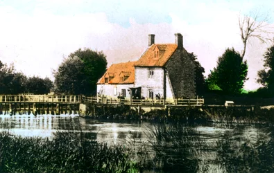 Rushey Weir, fiume Tamigi, 1926