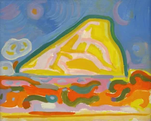 Monte Ste Victoire, 1944 circa (olio su tela)