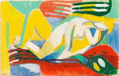 Odalisca II, 1938 circa (gouache su carta)