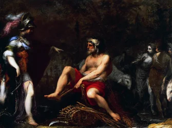 Erminia tra i pastori