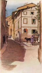Una scena di strada maiorchina