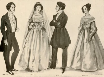 Abbigliamento dal 1836 al 1847, 1907, 1937