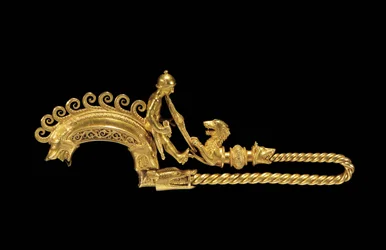 Fibula di guerriero La Tène di grande importanza