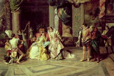 Galileo alla corte di Isabella, 1878