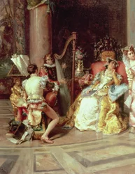 Galileo alla corte di Isabella (dettaglio)