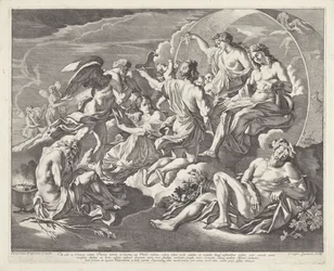 Faetonte chiede di guidare il carro di Apollo