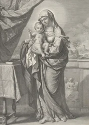 Vergine e Bambino, XIX secolo