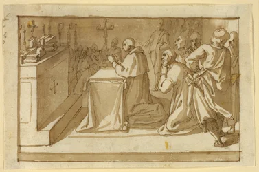 San Carlo Borromeo che Venera le Reliquie