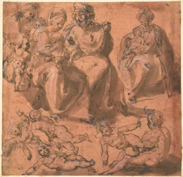 Studi di una Sacra Famiglia