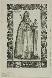 Foglio da Habiti antichi e moderni, tavola 92 da xilografie da libri del XVI secolo