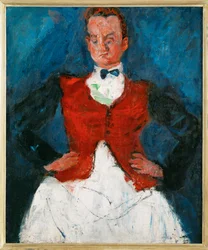 Il cameriere, 1927 circa (dipinto su tela)