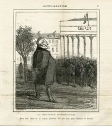 Illustrazione di Cham (1819-1879) in Le Charivari