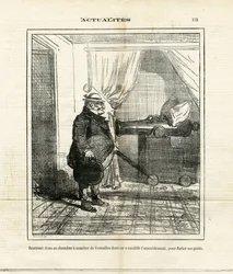 Illustrazione di Cham (1819-1879) in Le Charivari