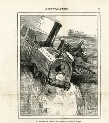 Illustrazione di Cham in Le Charivari