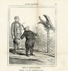 Illustrazione di Cham (1819-1879) in Le Charivari
