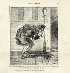 Illustrazione di Cham (1819-1879) in Le Charivari
