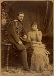 Granduca Mikhail Mikhailovich di Russia e Granduchessa Anastasia Mikhailovna di Russia