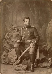 Ritratto del granduca Vladimir Alexandrovich di Russia