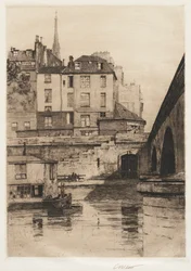 Quai des Orfèvres, Parigi, 1886