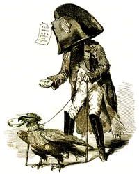 Napoleone III cieco colpito da un